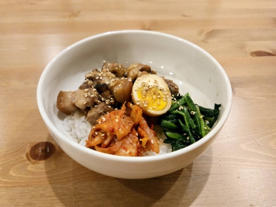 韓国風ルーロー飯